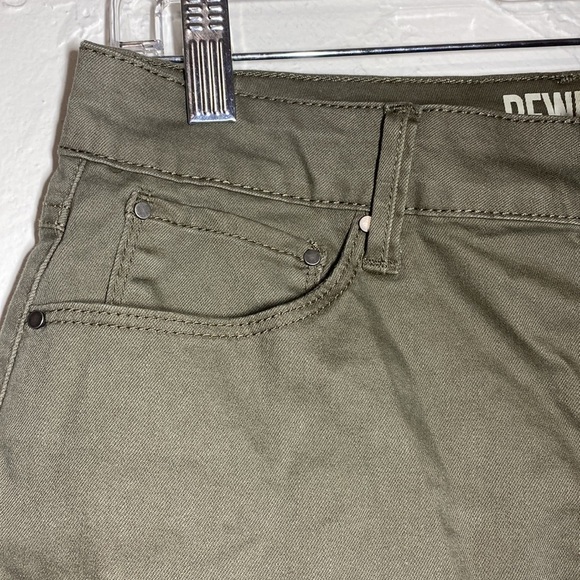 ✅ Rewash NY LA Super High Rise Casey Short  Sz 9 Olive Green - Picture 5 of 7